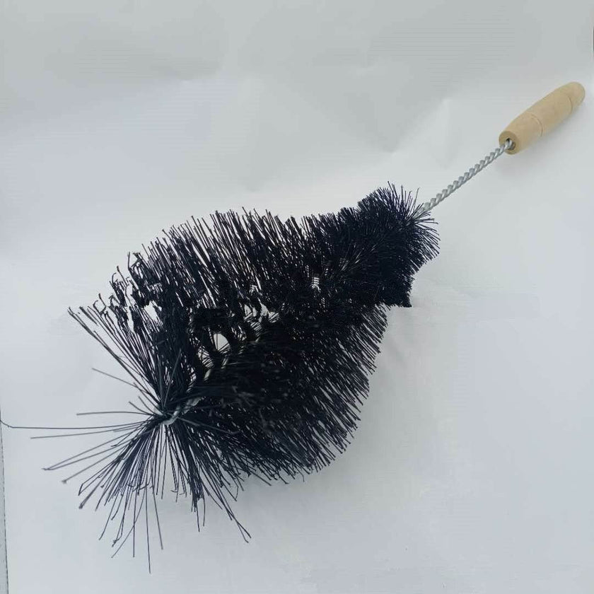 Hookah Glass Bottle Cleaning Brush With Wooden Handle