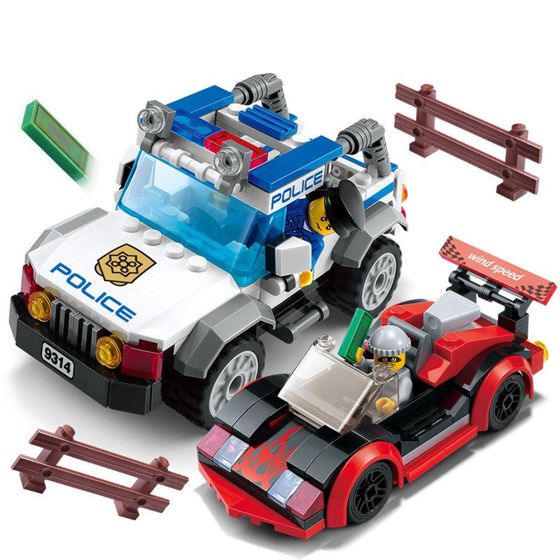 Police Building Blocks Set for Kids – ABS Plastic STEM Construction Toy Canada & USA