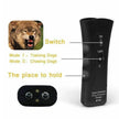3-in-1 Anti Barking Dog Training Device – Ultrasonic Repeller & LED Flashlight (Black / Yellow)