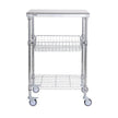 VEVOR 3-Tier Workbench Utility Cart for Kitchen Office
