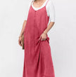 New Suspender Leisure Denim mum loose long Dress