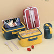 Microwave-Safe Stainless Steel Lunch Box for Work and School