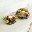 Christmas candle wreath Xmas New Year candle holders decors