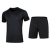 Fitness apparel - Quick Drying Workout clothes for men 4pcs Gym set wear