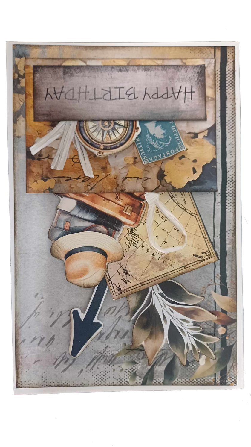3Quarter Designs Adventures Return 6x4 Card Pack