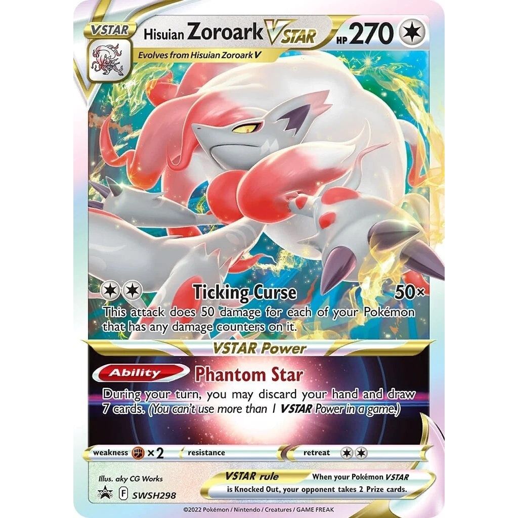 Hisuian Zoroark VSTAR - SWSH298 (SWSH298) (SWSD)