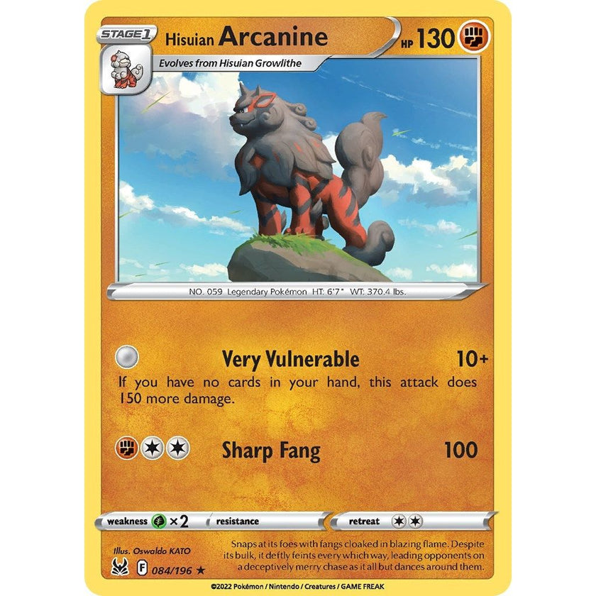Hisuian Arcanine (084/196) (PR)