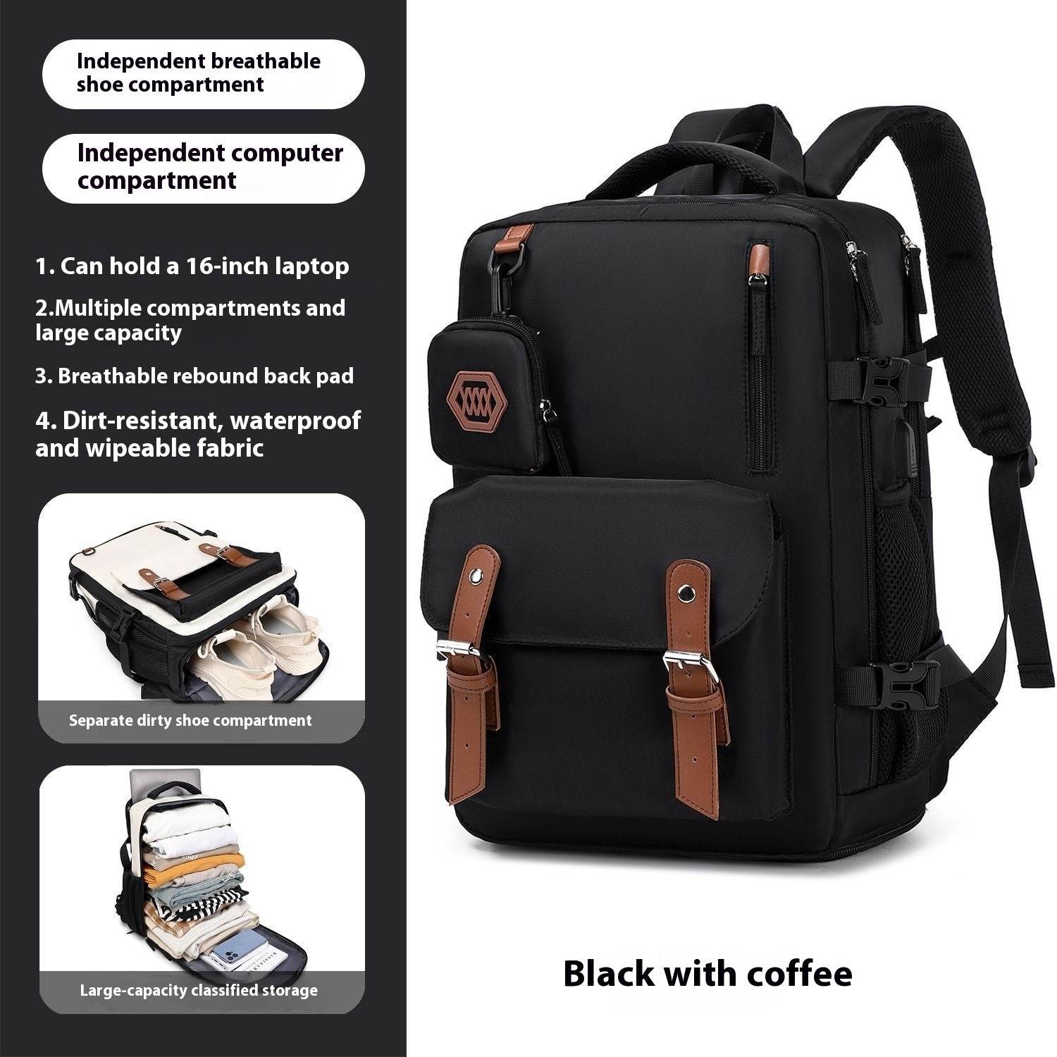 Large Capacity Schoolbag Travel Campus