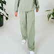 Youth Bamboo Fleece Cargo Pants | Black