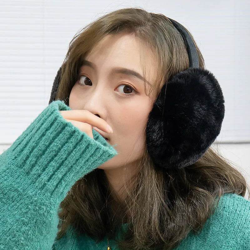 Folding Earmuffs – Plush Warm Ear Protection for Men & Women