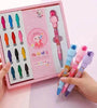 12 Color Bubble Crayon Painting Graffiti Seal for Children