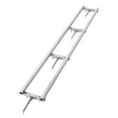 Rail Mill Guide System, 9 Ft Milling Guide, 4 Crossbar Kits Chainsaw Mill Rail Guide, Aluminum Adjustable Saw Mill Rail System Work With Chainsaw Mills For Builders And Woodworkers