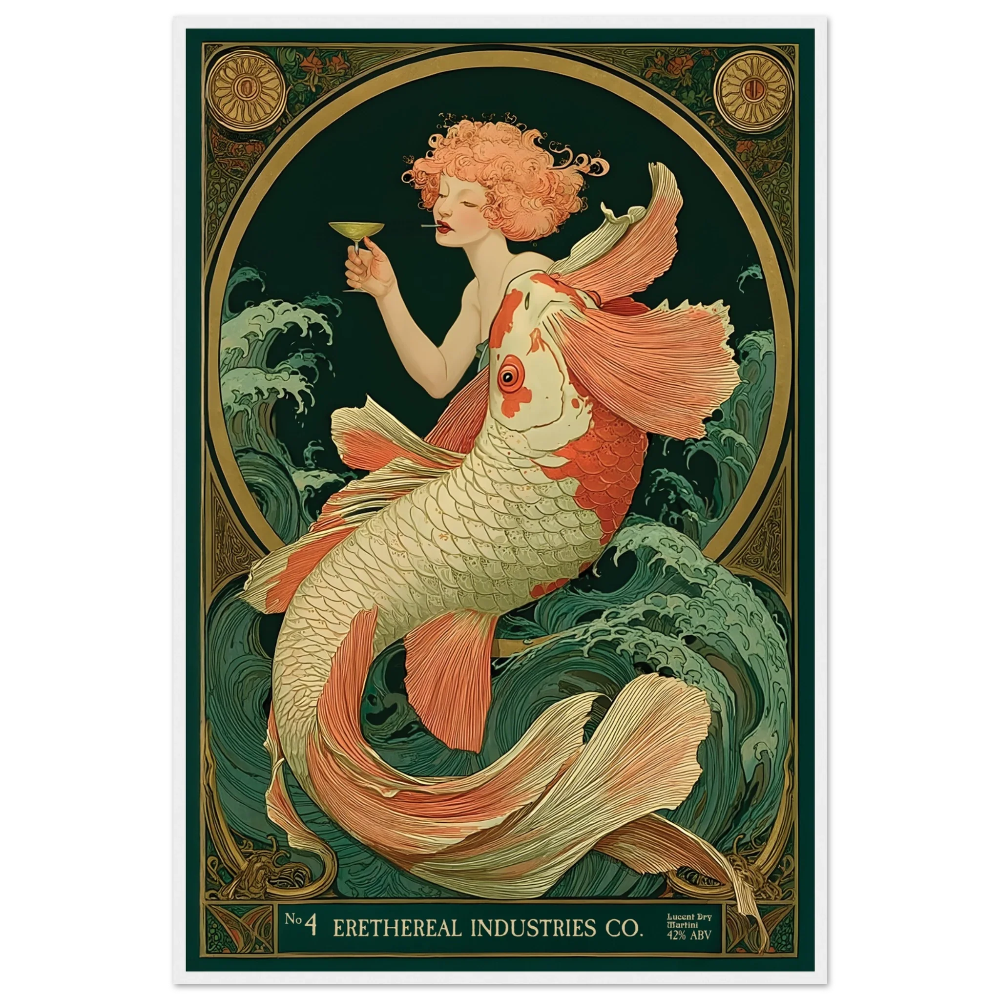 Lucent Dry Martini - Poster & Framed Print