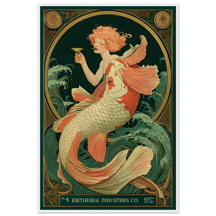 Lucent Dry Martini - Poster & Framed Print