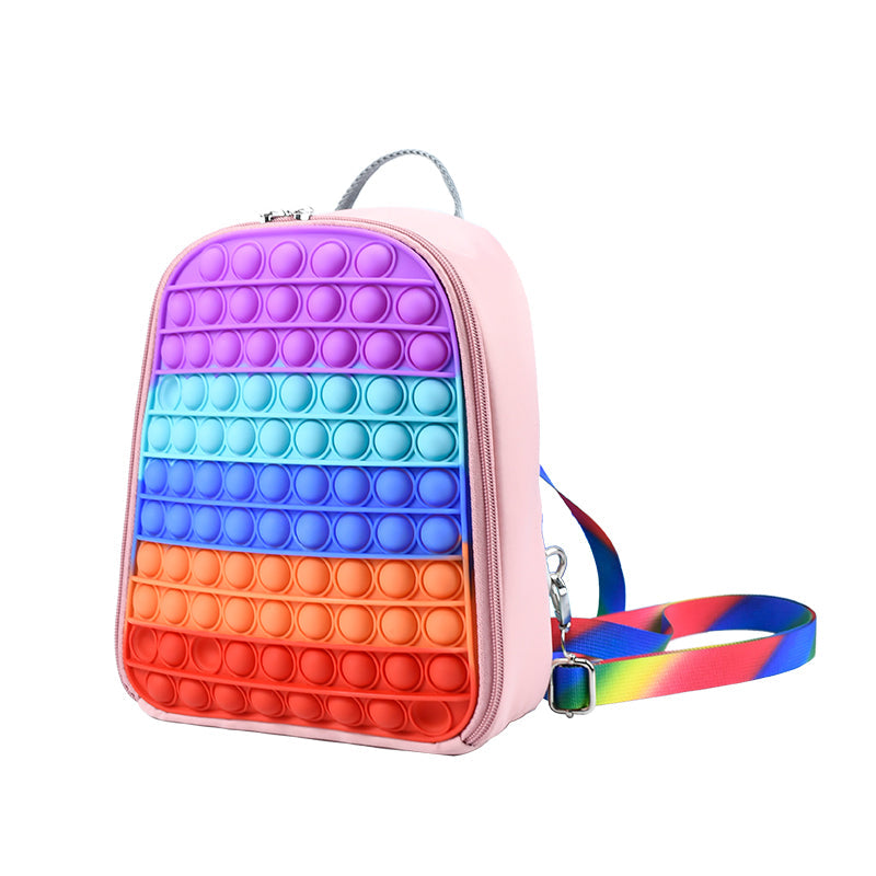 Silicone Lightweight Kids Backpack – Waterproof, Ergonomic School Bag for Children Ages 3–6