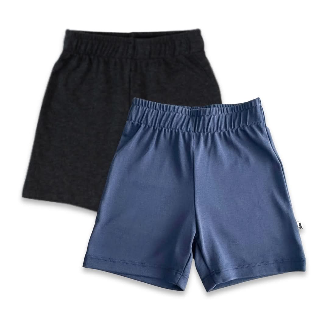 Kids' Bamboo Play Shorts | Navy