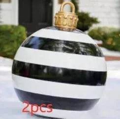 Christmas Ornament Holly Ball Outdoor Tree Decoration Christmas Balls for Yards