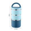 Portable Minimalist Stainless Steel Thermal Insulated Lunch Container