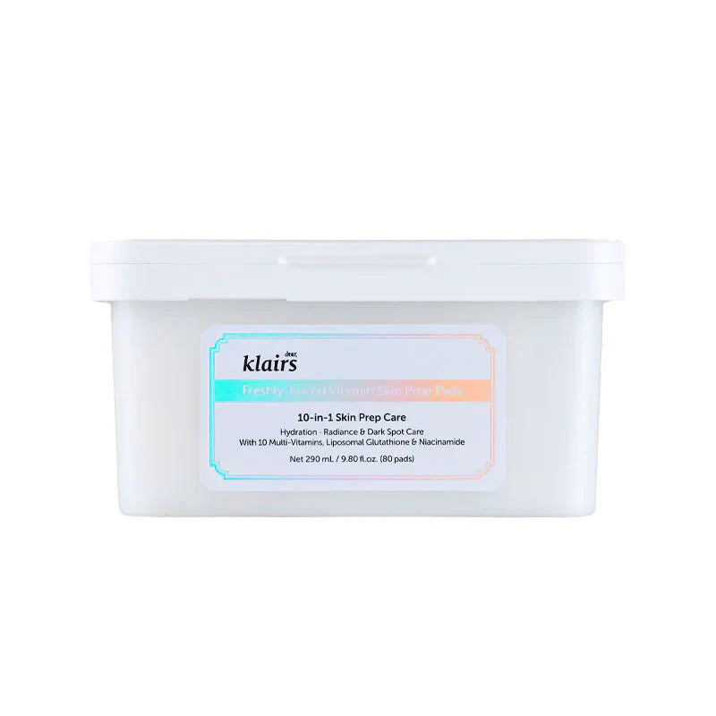 Dear Klairs Freshly Juiced Vitamin Skin Prep Pads 290ml / 80pads