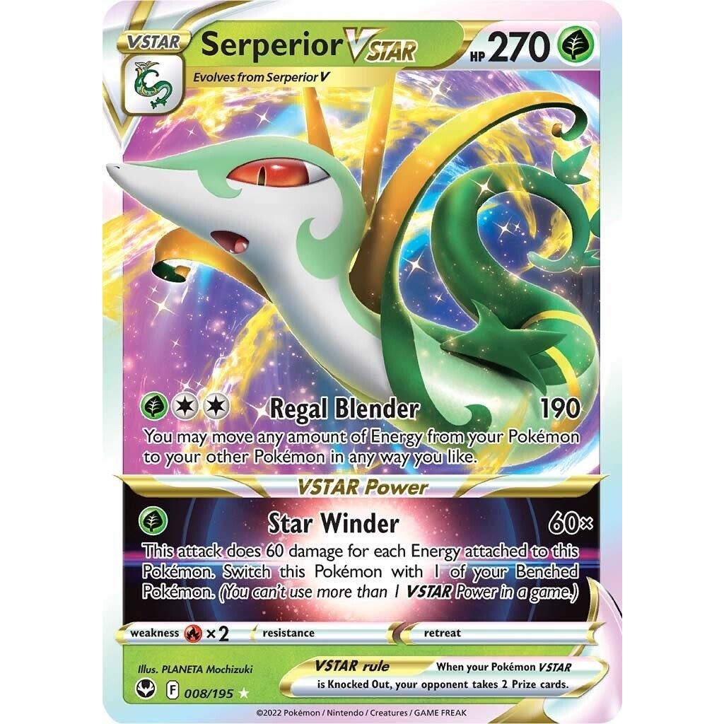 Serperior VSTAR (008/195) (SWSH12)