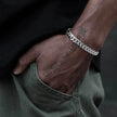 Stainless Steel Cuban Link Chain Personality Bracelet