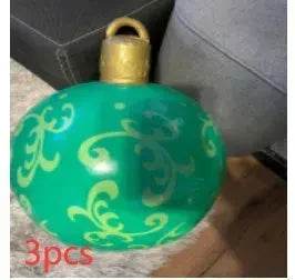 Christmas Ornament Holly Ball Outdoor Tree Decoration Christmas Balls for Yards