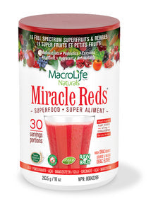 MacroLife Naturals - Miracle Reds Canister (284g)