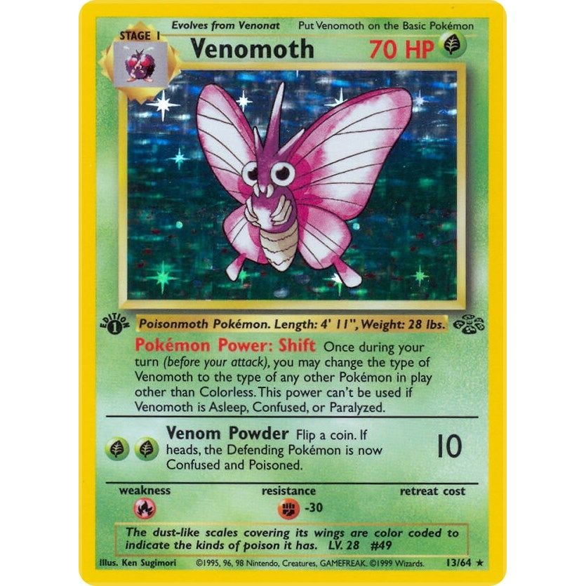 Venomoth (13) (13/64) (JU)