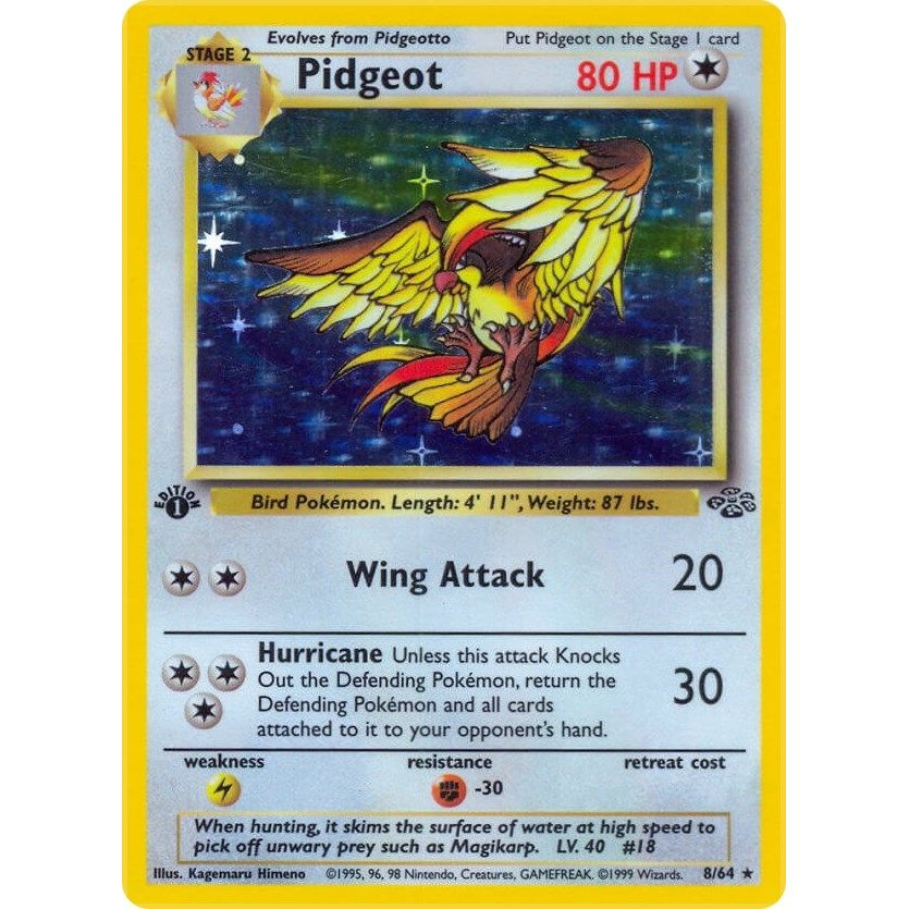 Pidgeot (8) (08/64) (JU)