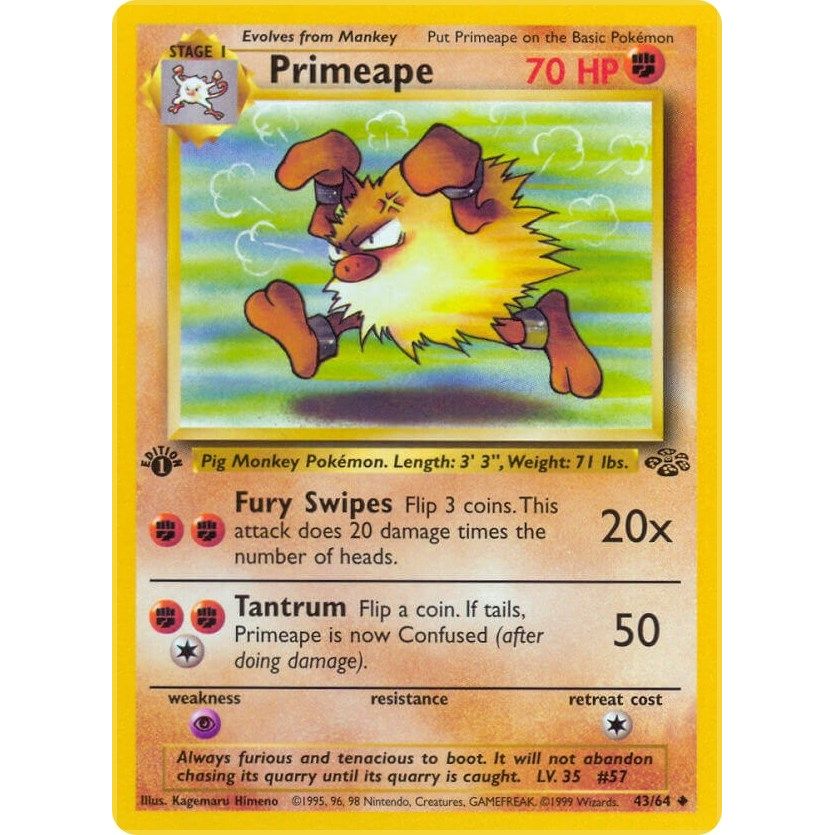 Primeape (43/64) (JU)