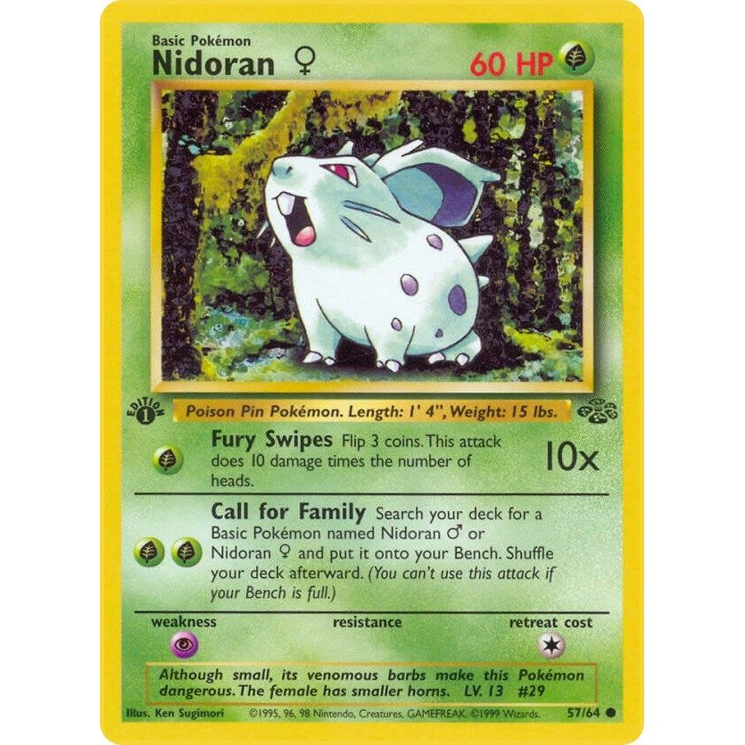 Nidoran F (57/64) (JU)