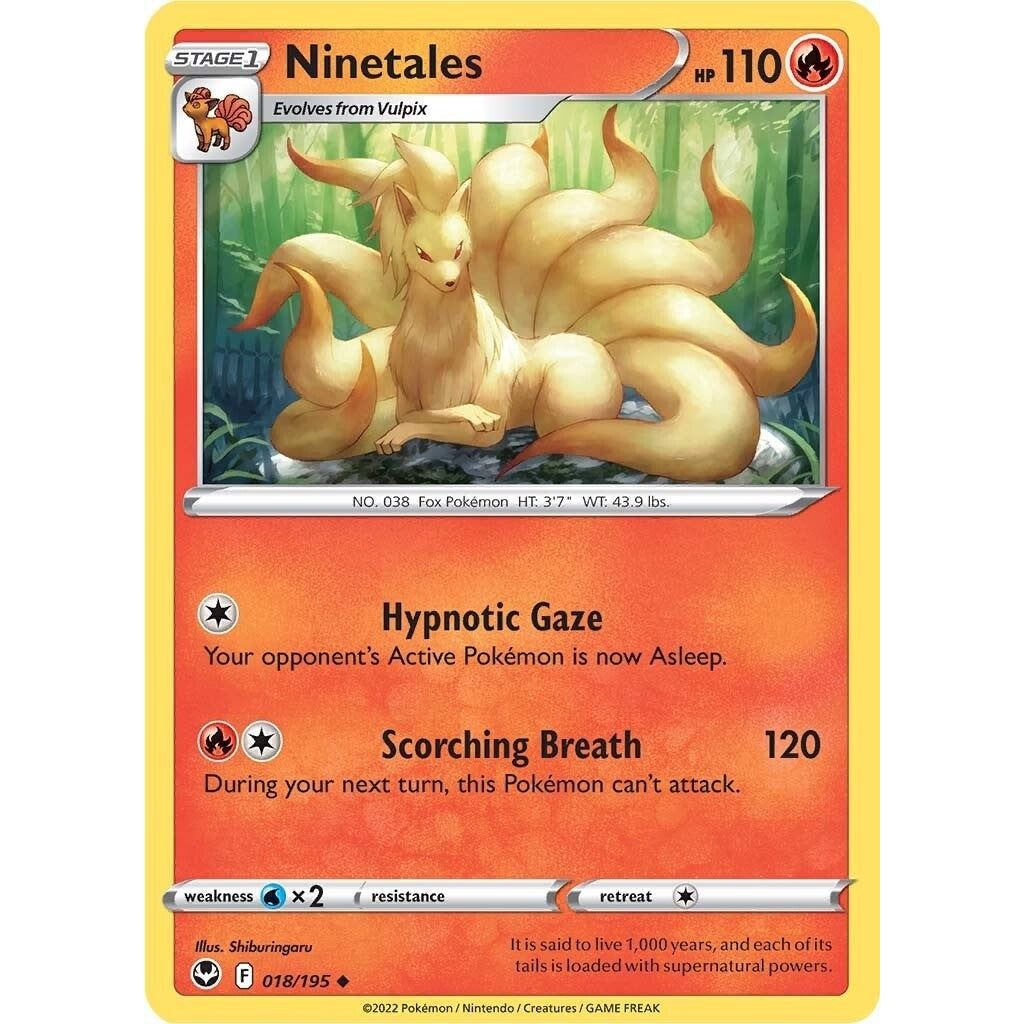 Ninetales (018/195) (SWSH12)