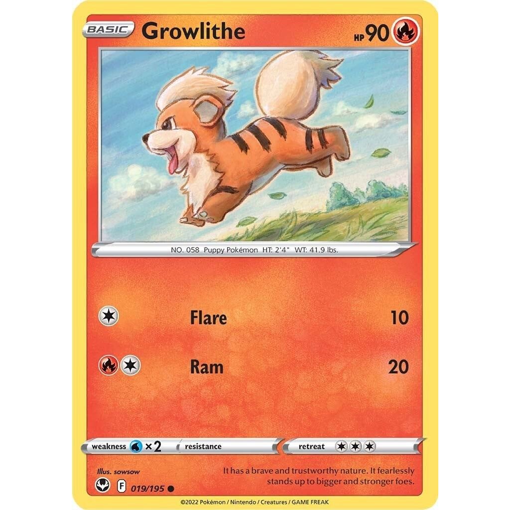 Growlithe (019/195) (SWSH12)