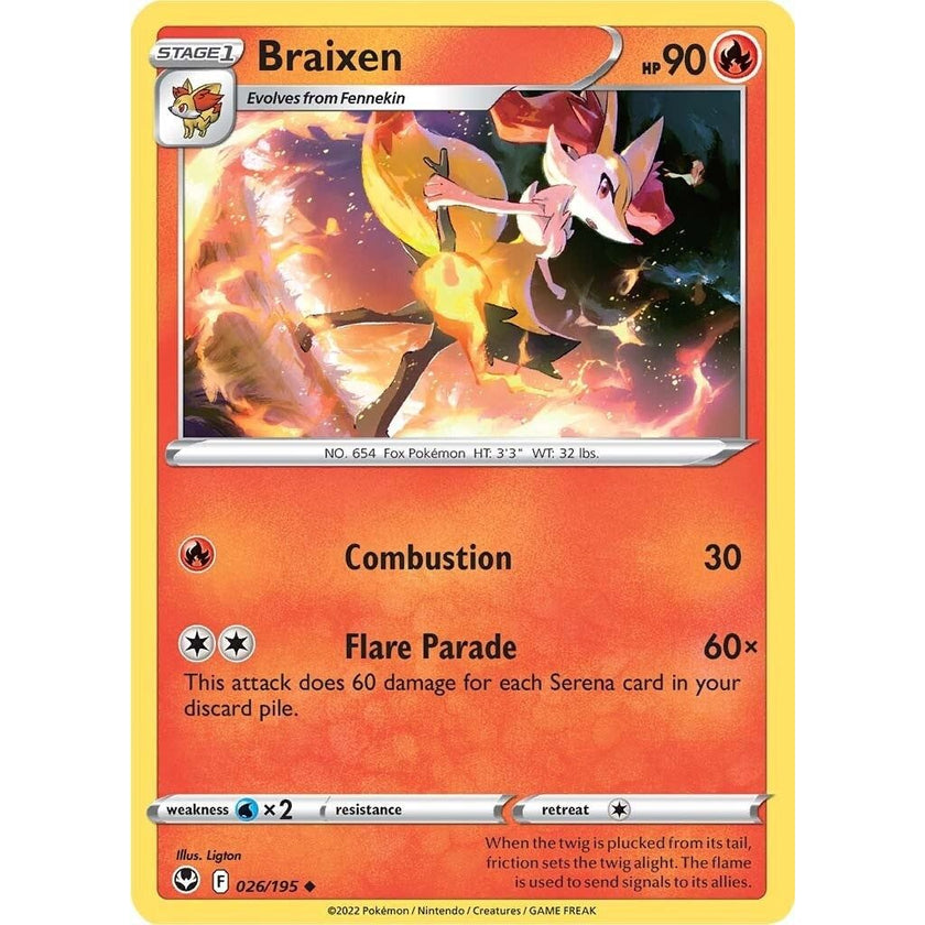 Braixen (026/195) (SWSH12)
