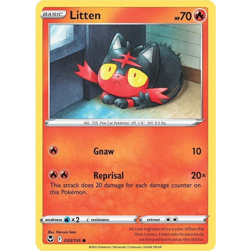 Litten (030/195) (SWSH12)