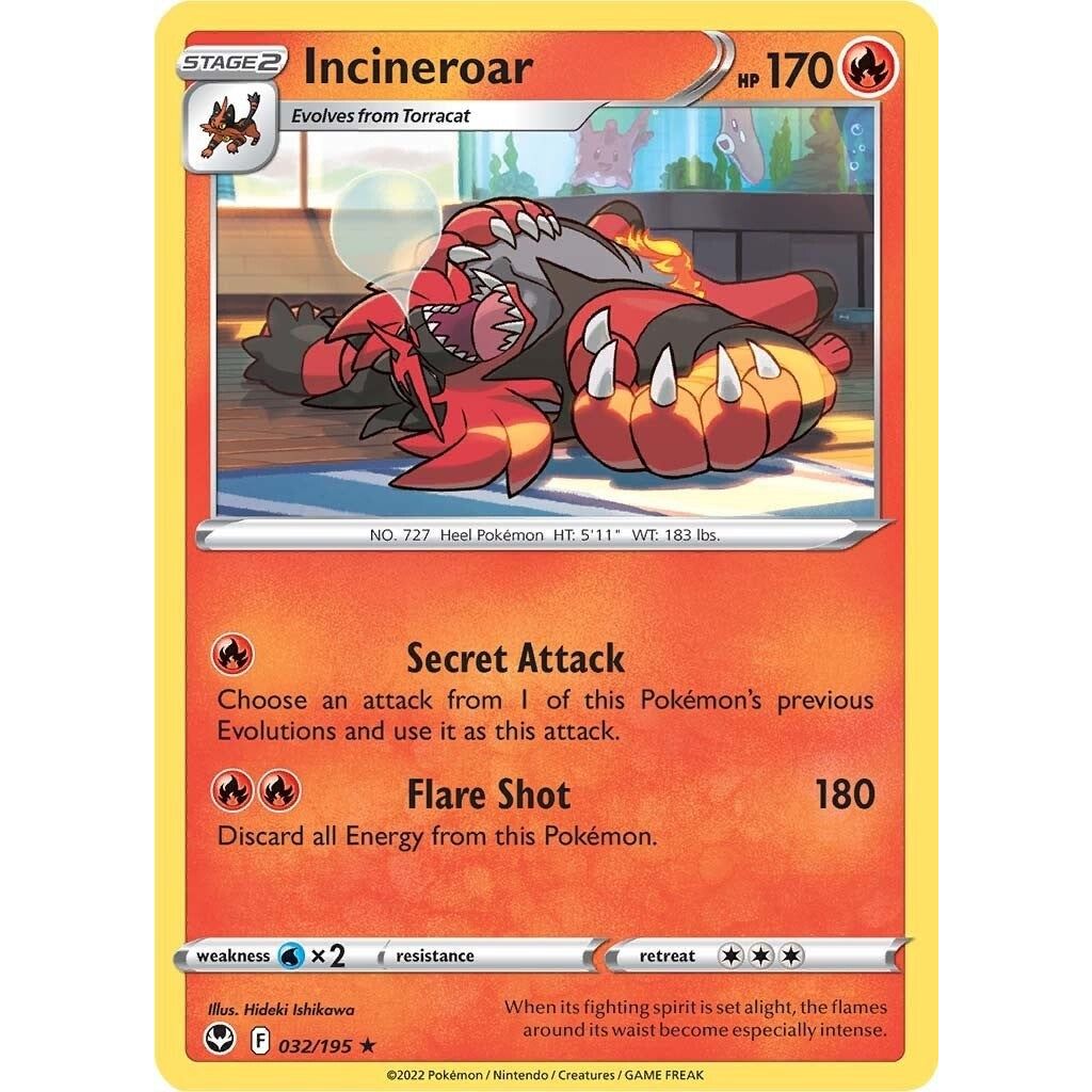 Incineroar (032/195) (SWSH12)
