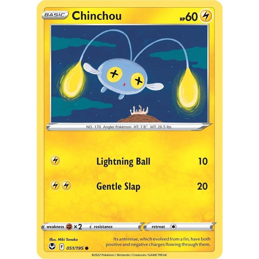 Chinchou (051/195) (SWSH12)