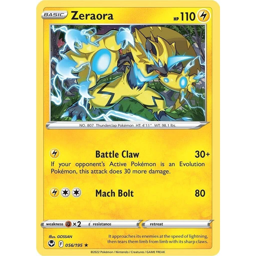 Zeraora (056/195) (SWSH12)