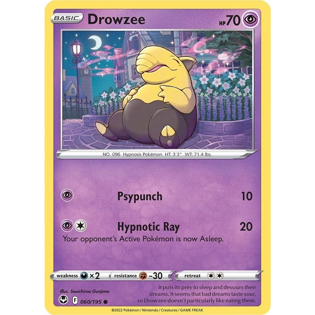 Drowzee (060/195) (SWSH12)