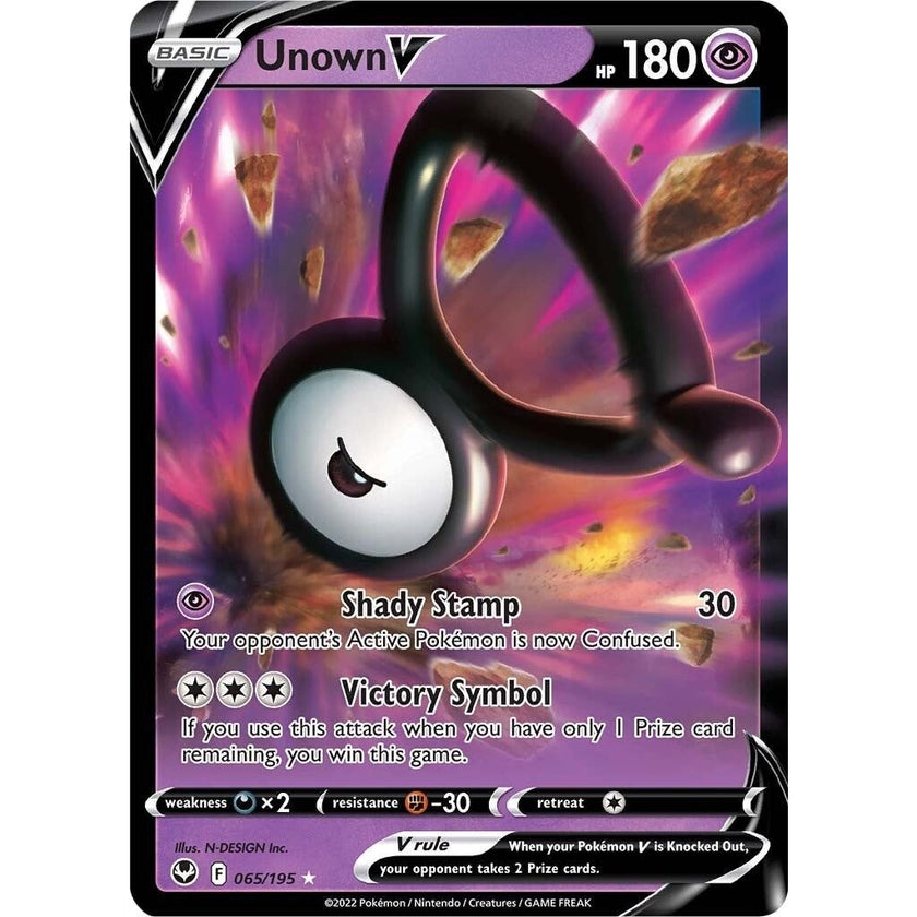 Unown V (065/195) (SWSH12)