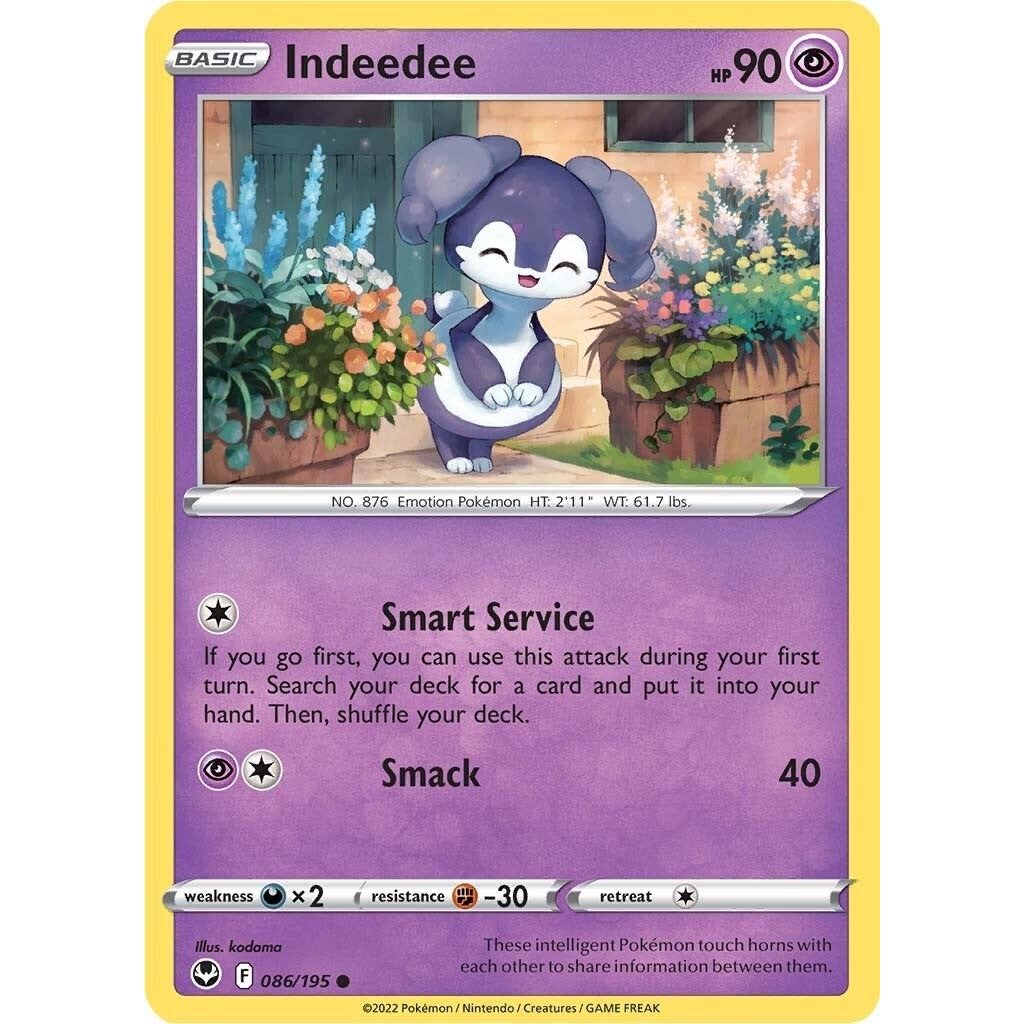 Indeedee (086/195) (SWSH12)