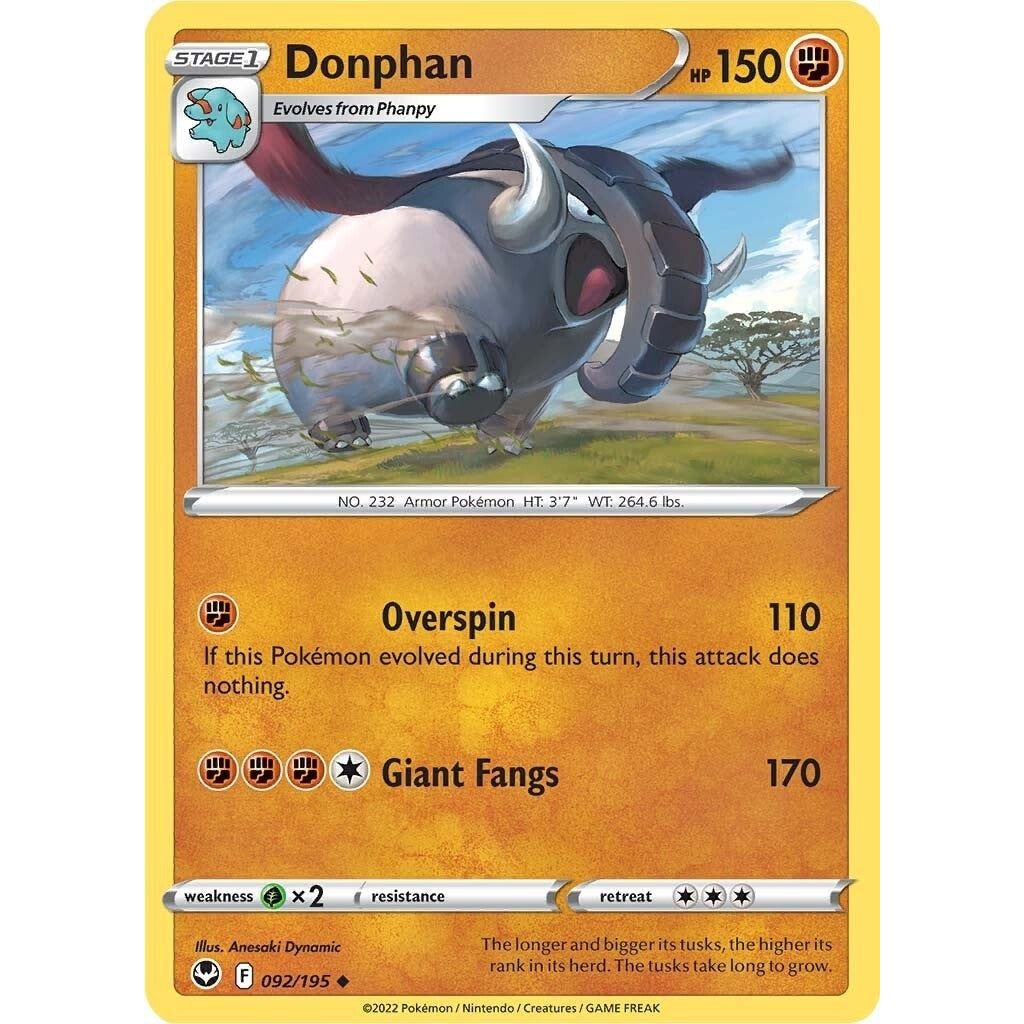 Donphan (092/195) (SWSH12)