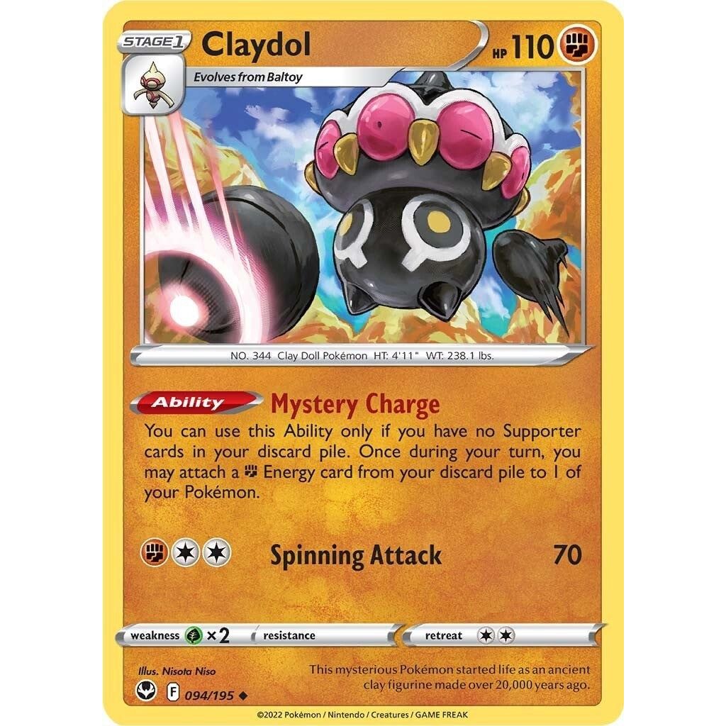 Claydol (094/195) (SWSH12)