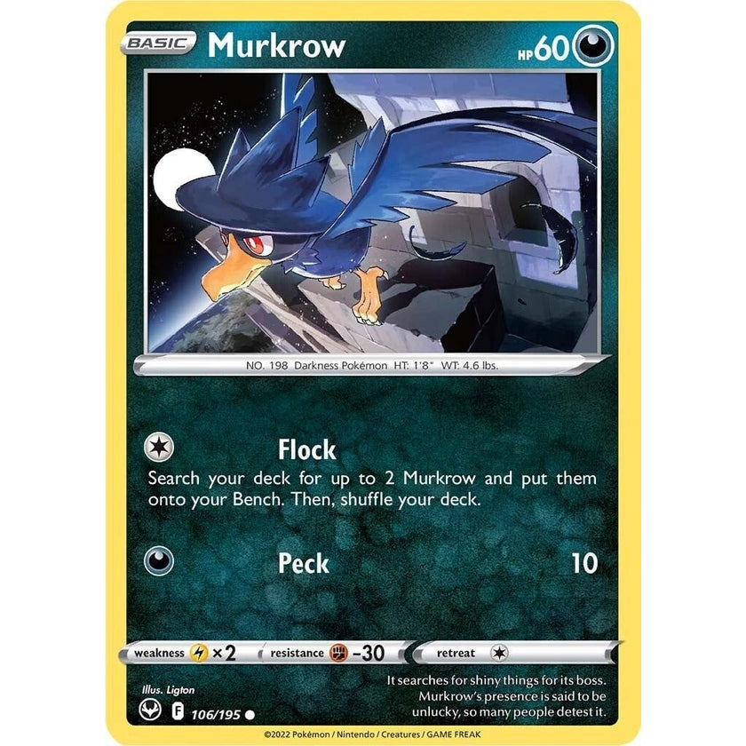Murkrow (106/195) (SWSH12)