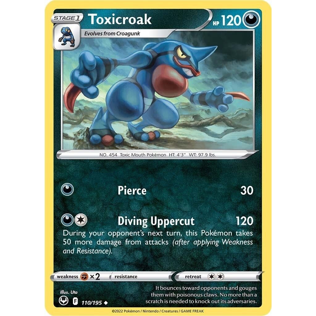 Toxicroak (110/195) (SWSH12)