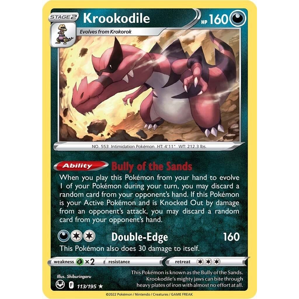 Krookodile (113/195) (SWSH12)