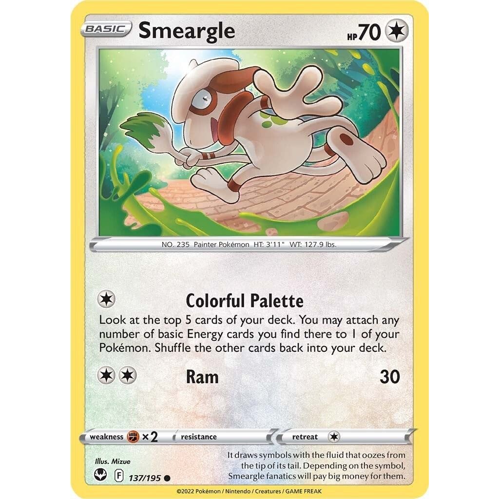 Smeargle (137/195) (SWSH12)