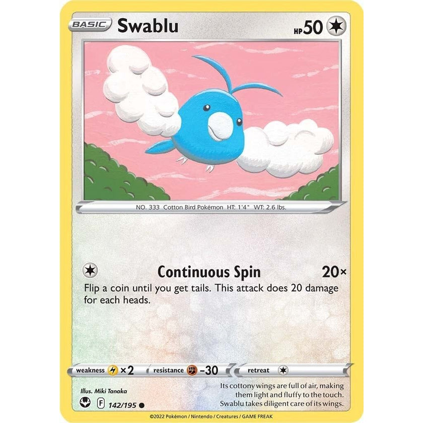 Swablu (142/195) (SWSH12)