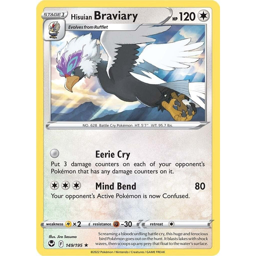 Hisuian Braviary (149/195) (SWSH12)