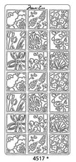 Peel Off Sticker -Marie Eve Flower Frames